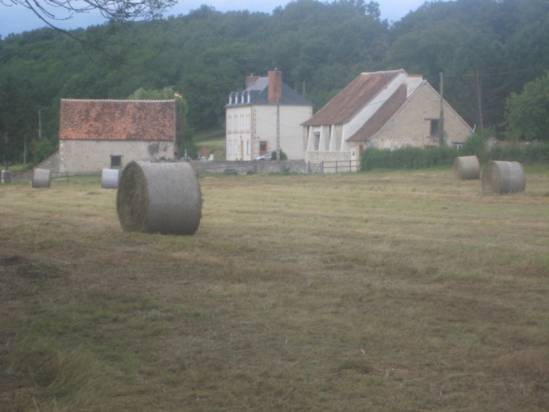 The house seen over the paddock