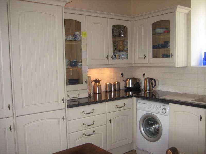 Kitchen cupboards and appliances