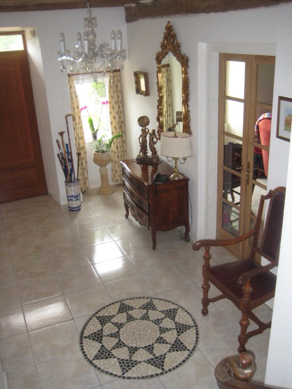 Entrance hall viewed from the staircase